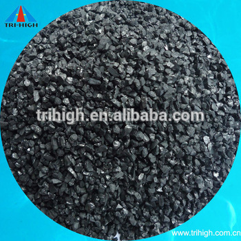 SGS certificate anthracite filter media supplier 80% fixed carbon in different size for water treatment
