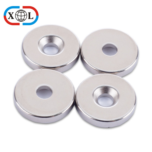Hot Sale Customized Coated Disc Coctersunk N52 Magnet