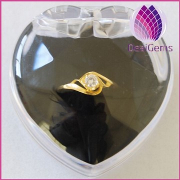 Acrylic Lucid 51x 53x37MM Ring Earring Box Jewelry Package