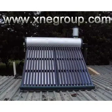solar water heater with assistant tank