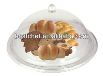 Acrylic Cake/bread plate and PC Dome cover