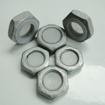 overhead transmission line anti theft bolts and nuts special hexagon thin nut