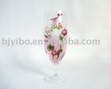 Promotion decal wine glass