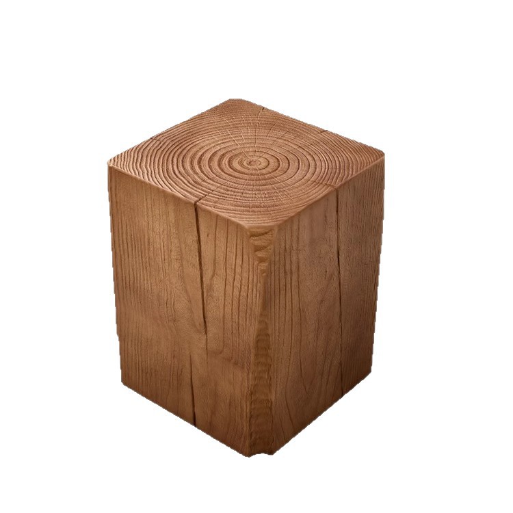 Square solid wood coffee table 5