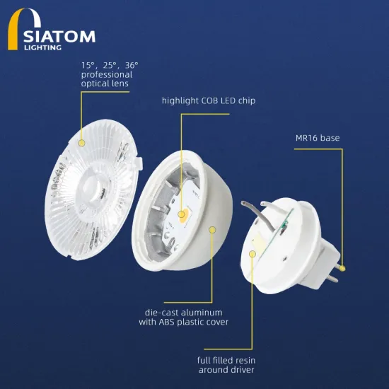 Factory Direct Low Price High Quality Sunflower COB GU10 GU5.3 Module Housing LED Bulbs MR16