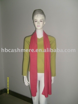pure cashmere scarf
