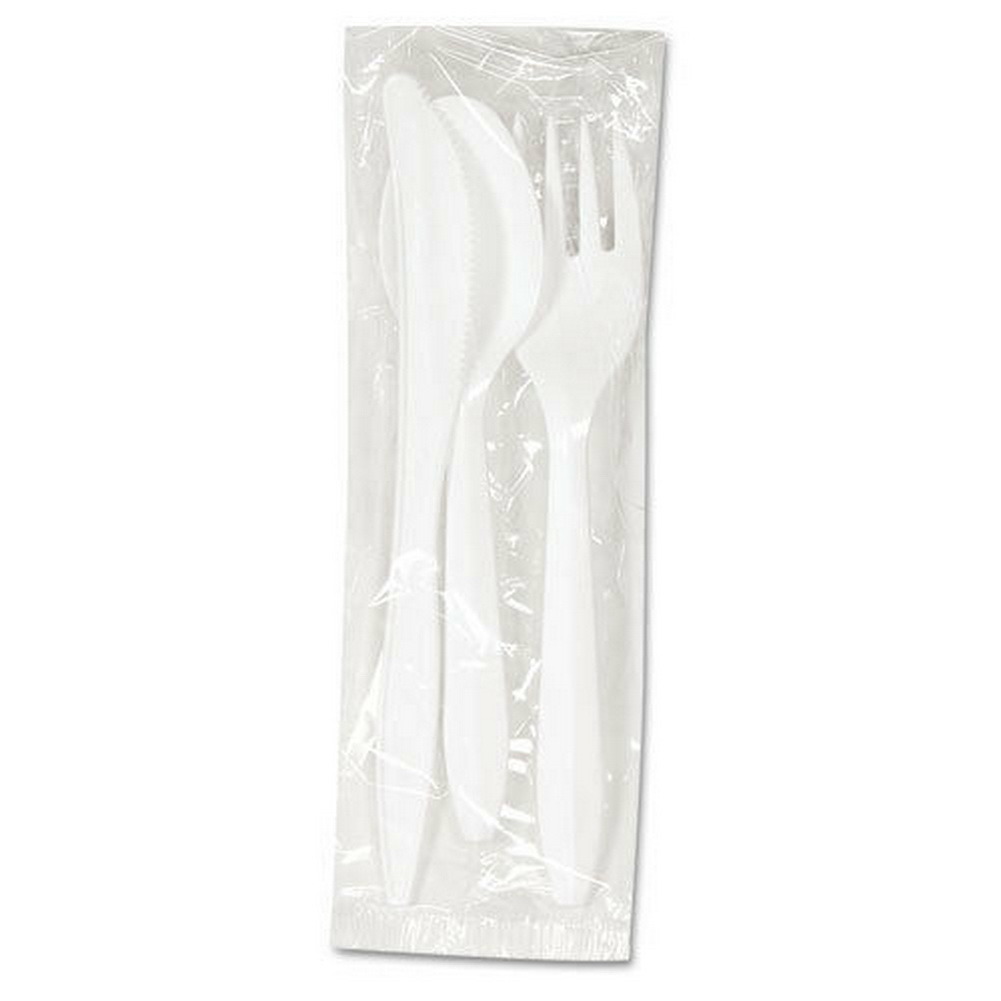 Medium Weight Meal Plastic Kitchen Napkin Fork Knife