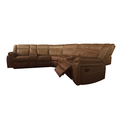 Curved Corner Manual Reclinable Sofa