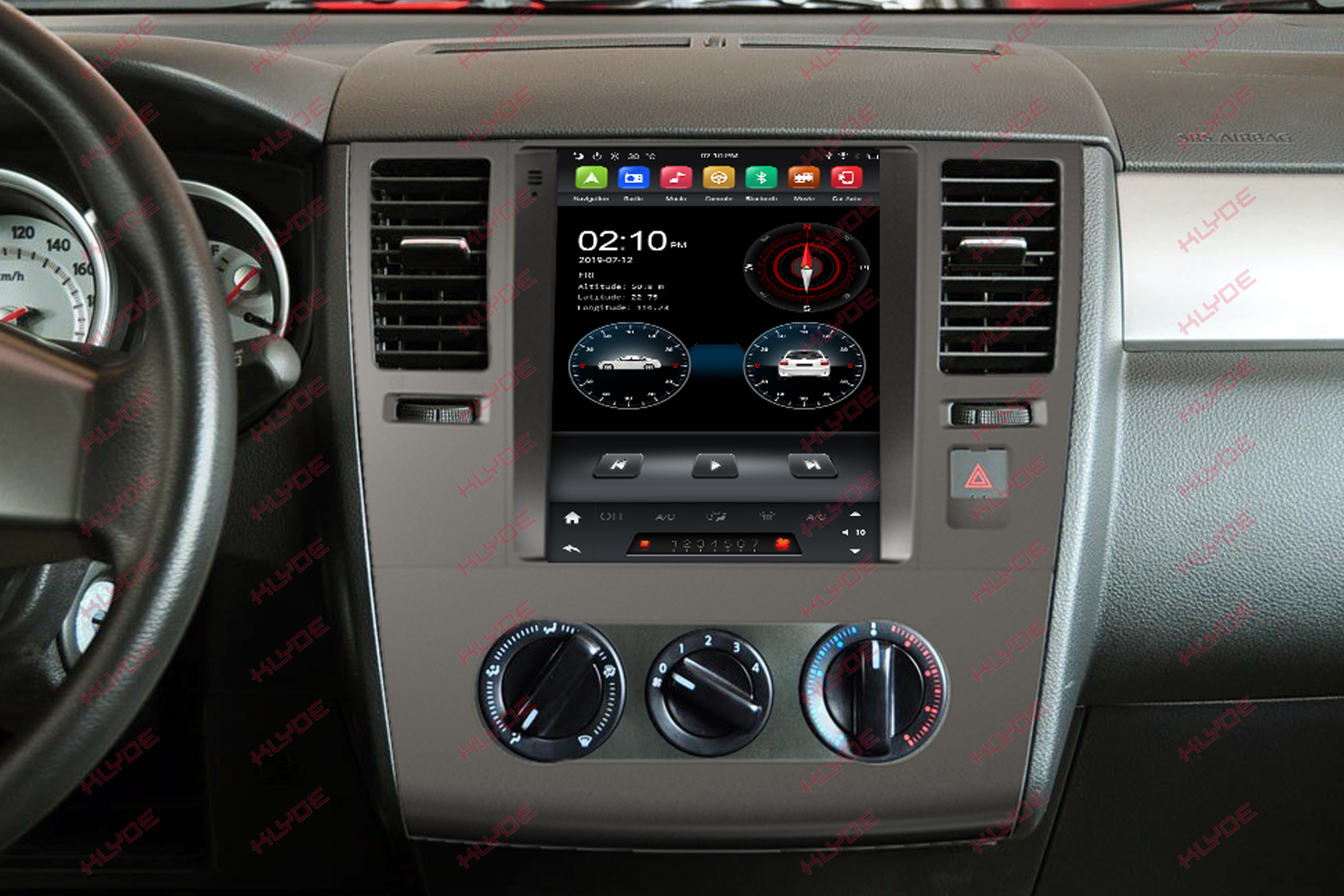 car stereo for TIIDA 2008-2011