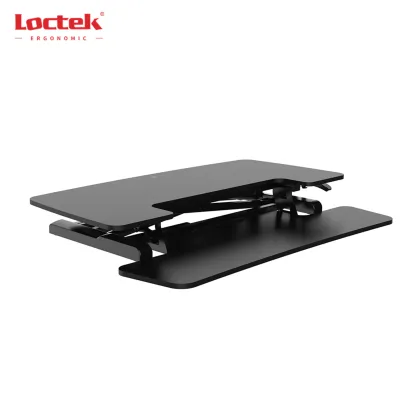 Modern Dual Monitor Stand for Sit-Standing Desk - Loctek MT117M