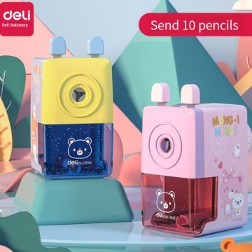Sanat öğrencileri için yüksek kaliteli şarküteri 64201 el krank kalemlatıcı