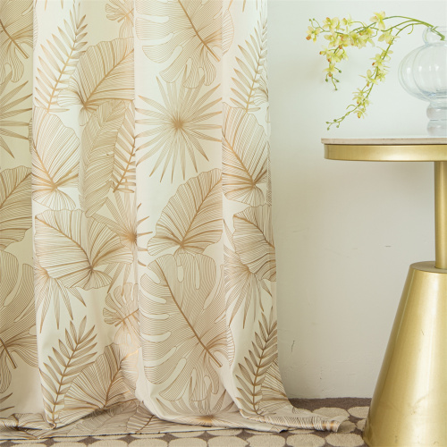 Sound Insulation Curtain Knitted Bronzing Velvet Fabric