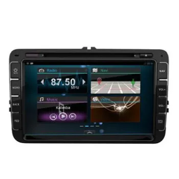 8" Android 4.1.1 OBD/OBD II 2DIN 3G Wi-Fi Car GPS Navigation DVD Player for VW 02