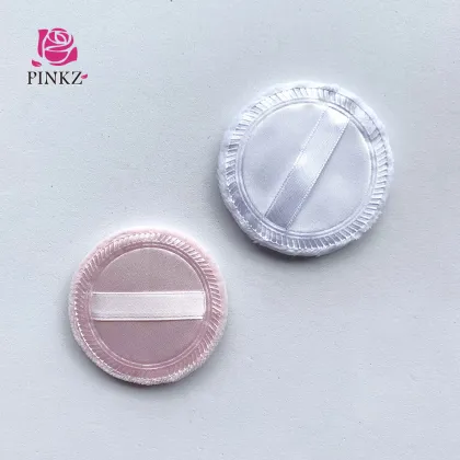 Cotton Powder Puff Makeup Tool Kits - Soft Material Natural Cosmetic Powder Puffs Wholesale