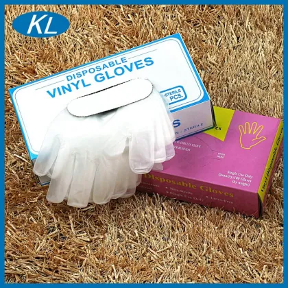 disposable vinyl protective gloves