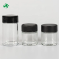 5oz Round Clear Child-resistance packaging jar for CBD