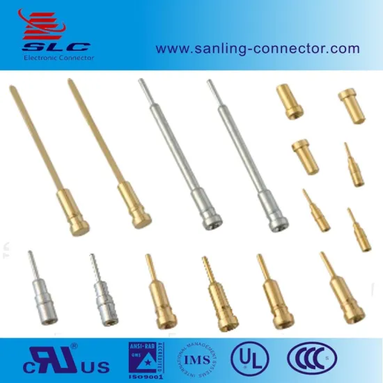 Hollow Brass male female 1.08*4.20mm Pogo test Pin