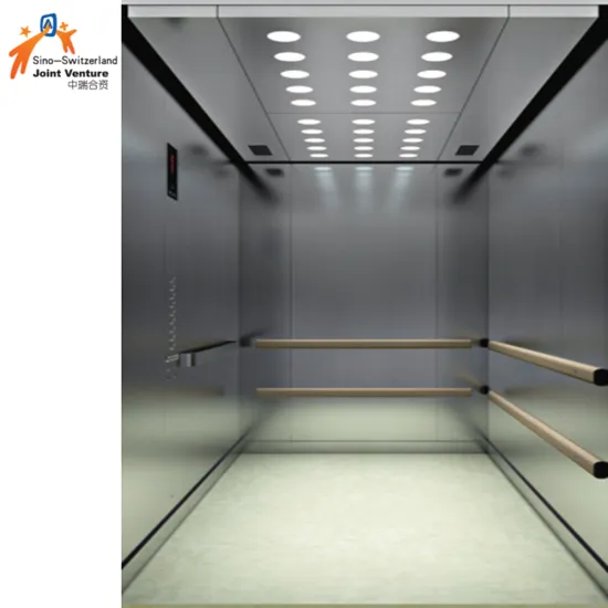 Safe, comfortable, easy to clean hosptial elevator