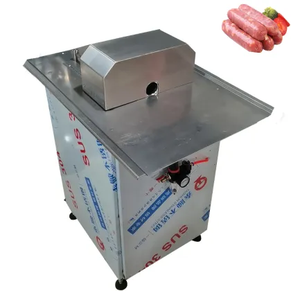 Sausage Tying Machine: Knotting and Cutting Machine for Sausage and Chicken Sausage Production