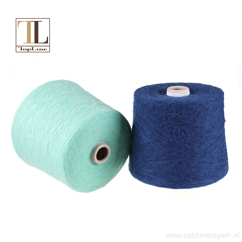 Topline wholesale soft warm merino wool brush yarn