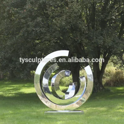 High quality custom 304 316 materials stainless steel sculpture