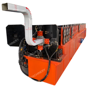 Gutter di pioggia in alluminio Downspout Metal Gutter Forming Machine