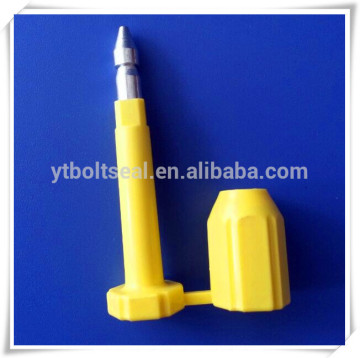 disposable bolt seal for ocean containers