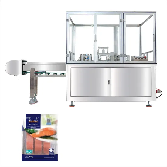 Four-Side Sealing Automatic Food Snack Packaging Machine with Premade Bags