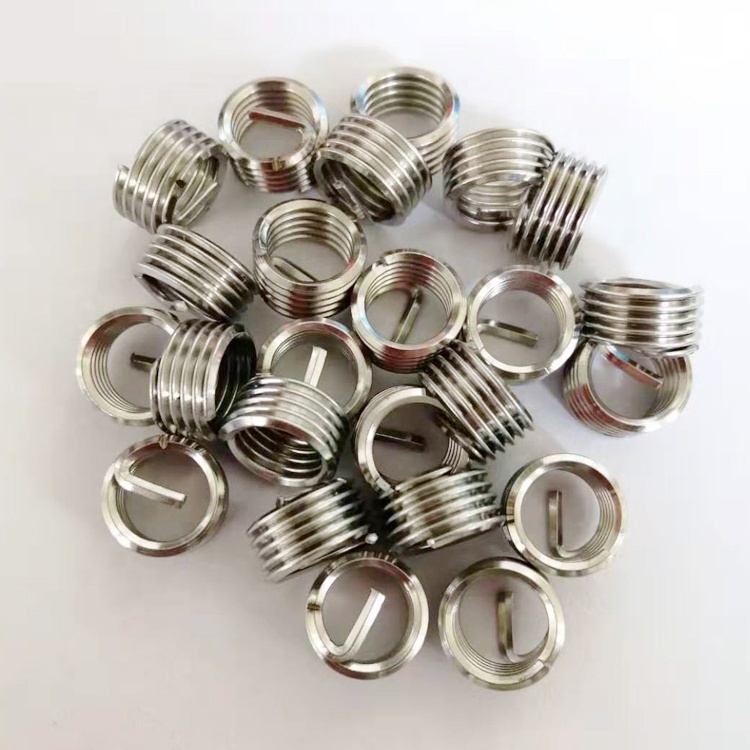 304 Stainless Steel Nut Essential Fasteners Category Wire Thread Insert M2 M14 Aluminum Material Metric Measurement Carton Box