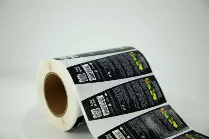 Cosmetics Sticker Label Printing Waterproof Skin Care Label