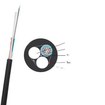 Outdoor Mini Aerial ADSS Cable G652D SM Fiber 12-Core/24-Core for Telecommunications (ASU Cable ASU80 ASU120)