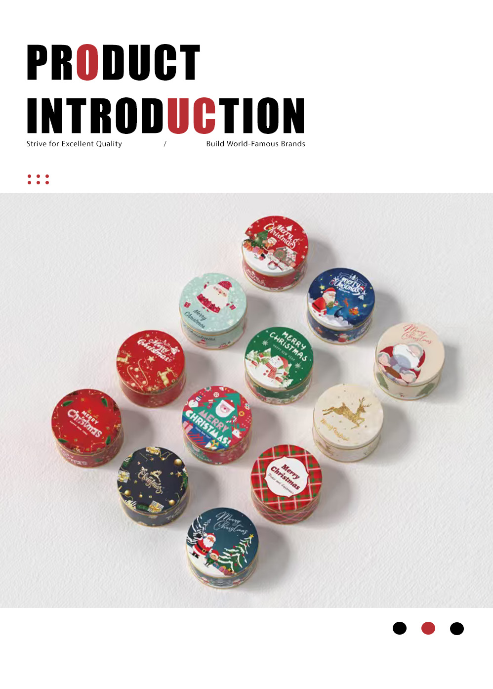 1-Christmas round tin can-X