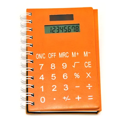 8 digit solar notebook calculator