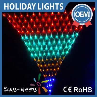Programmable Led Christmas Lights / Led Permanent Christmas Lights