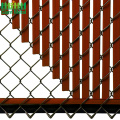 PVC coated Galvanized Diamond wire mesh fence