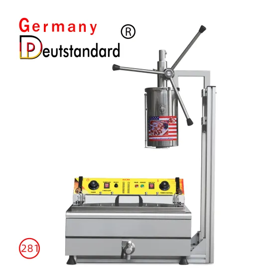 snack machines commercial churro machine with knife