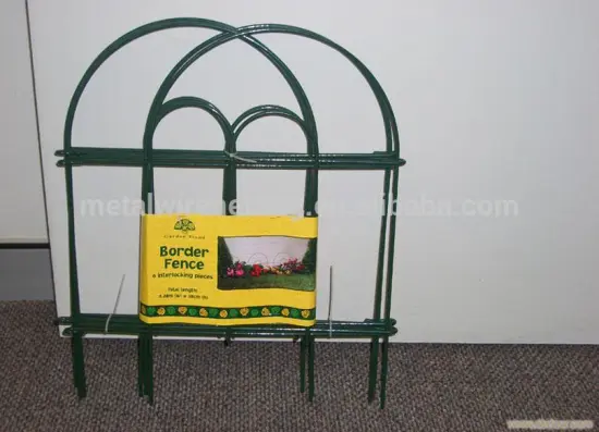Small Plastic Decor Garden Fence