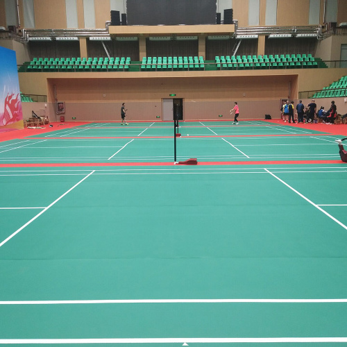 BWF badminton sportvloeren