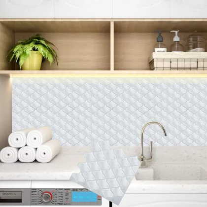 Home Decor kitchen 3D Mosaic adhesive bathroom tile