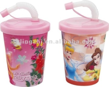 2012 newest 3D design 420ml children straw cup