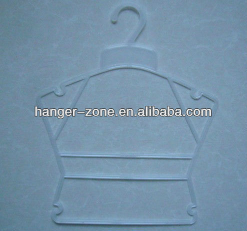 Body shape plastic swimming wear hanger