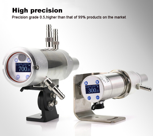 Pirómetro inalámbrico de instrumentos de altura temperatura