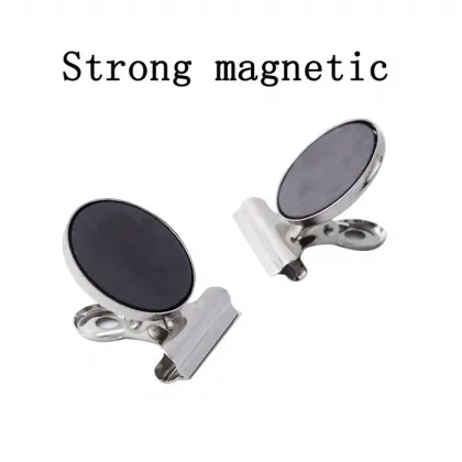 Magnetic Bulldog Clips - 31mm, 32mm, 50mm, 57mm Metal Paper Binder Clips