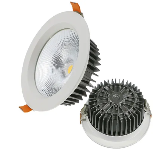Clear Cover Anti-glare No-Flicker LED Downlight for office