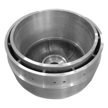 جزء مُشكَّل بدقة من قالب أسطوانة التوربينات البخارية