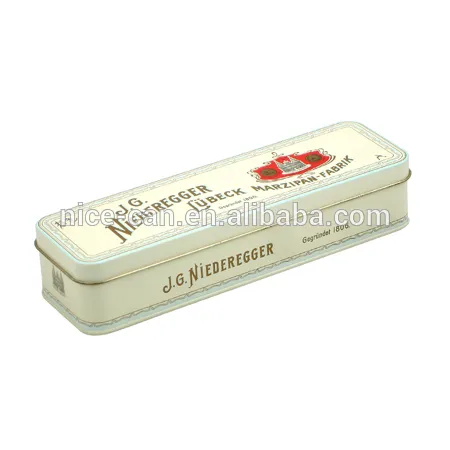 Stationery Rectangular tin pencil case and Nice-can hot sale tin pencil case