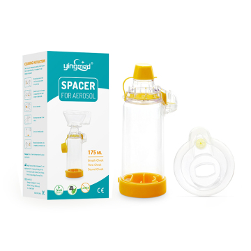 Asthma Inhaler Spacer for Aerosol Chamber