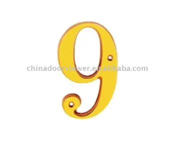 Brass Number (ZW-A1009)