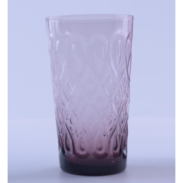 Unique Water Glass Gobleted Colored For sale