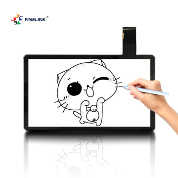Finelink 14 นิ้ว Ilitek/SIS/Goodix กันน้ำแบบกำหนดเองการศึกษาแบบกำหนดเองแผงหน้าจอสัมผัสหน้าจอสัมผัส